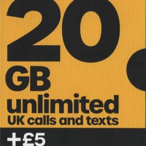 GIFF GAFF 20GB